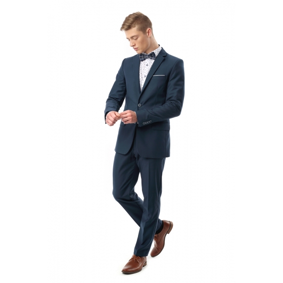 chlapecký oblek do tanečních tmavě modrý 158-182 XS-XL TOP produkt